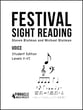 Festival Sight Reading: Voice Vocal Solo & Collections sheet music cover